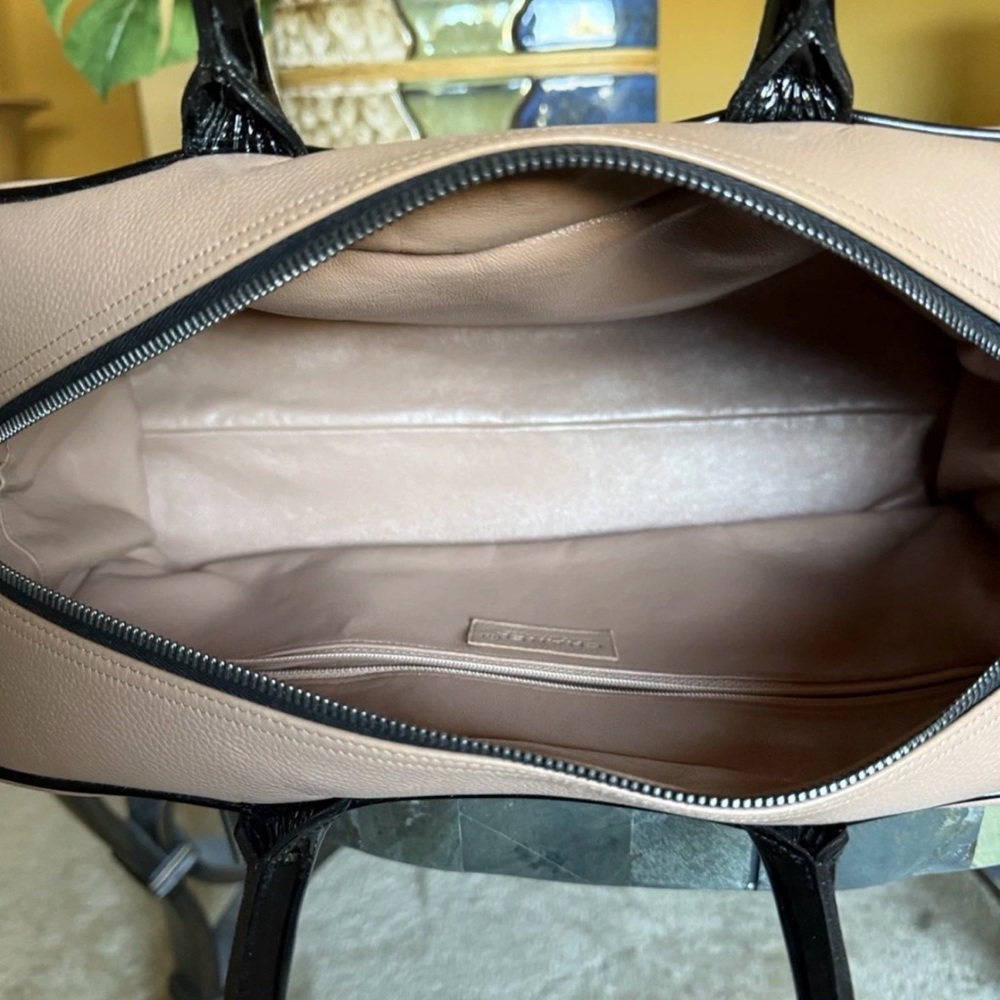 Chanel Tan Quilted Leather Bowling  Bag - Picture 7 of 8